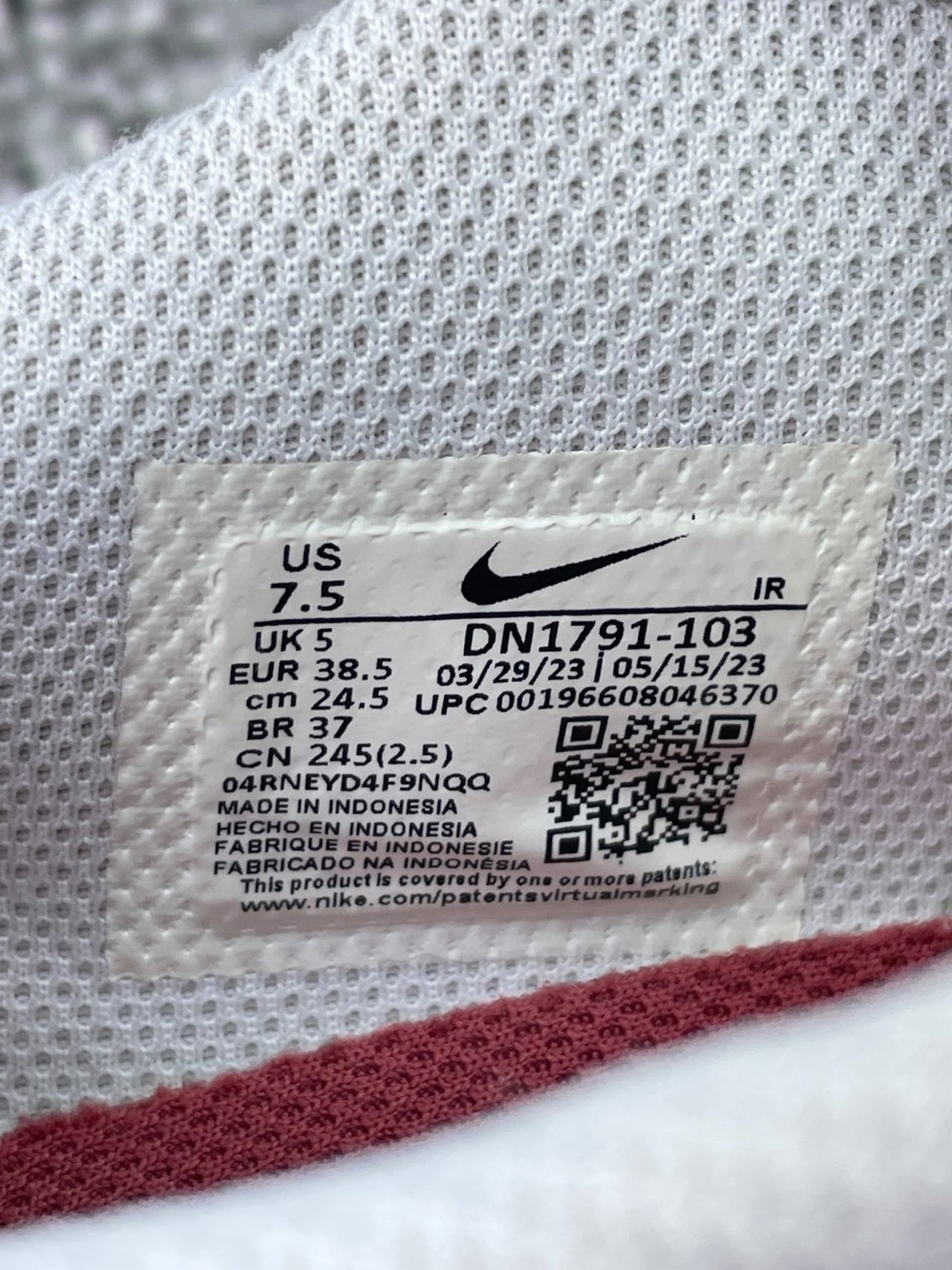Nike Cortez Cedar — buty sportowe damskie w bardzo dobrym stanie rozmiar 38.5, opcjonalne zdjęcie 2