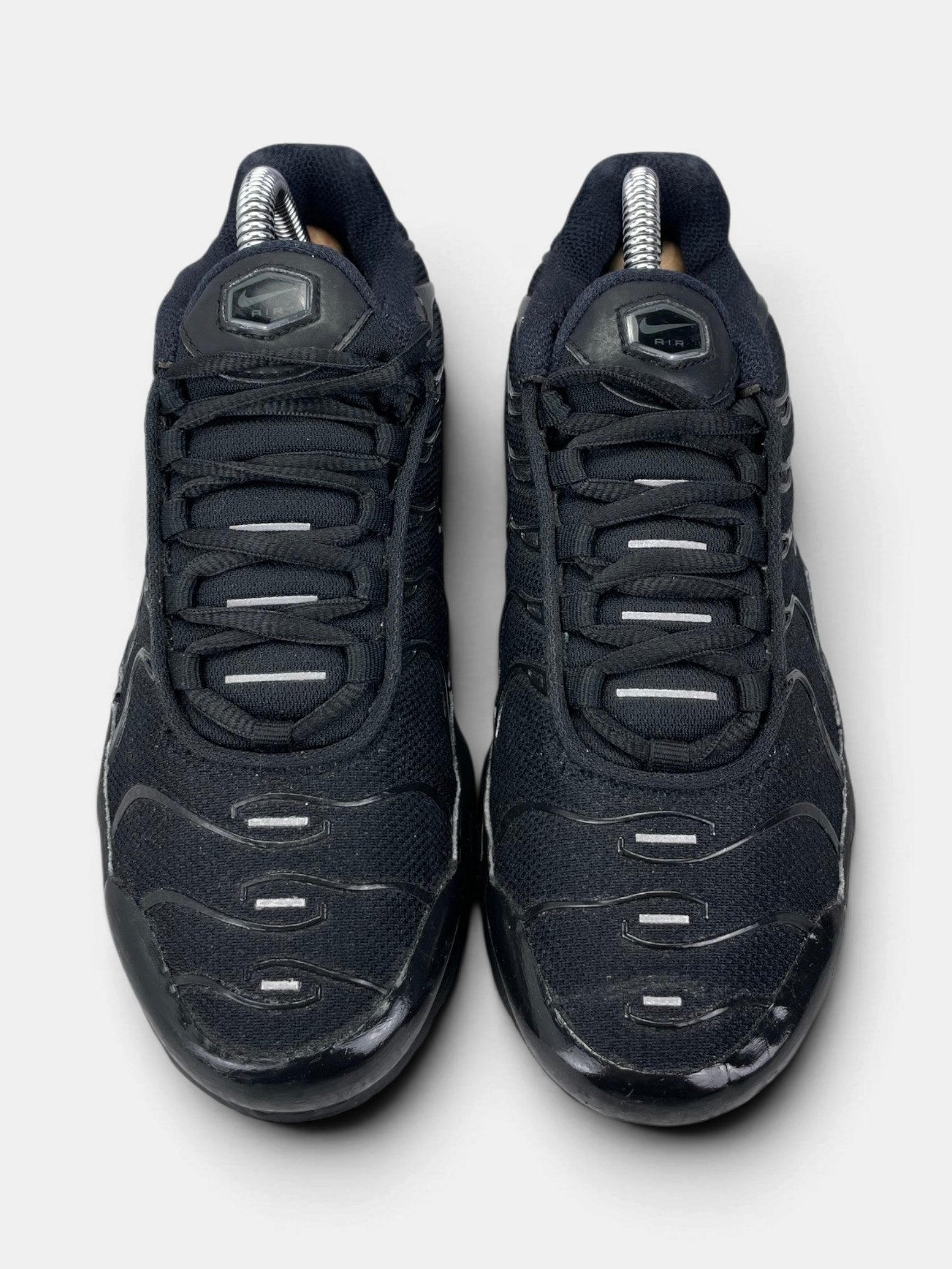 Nike Air Max Plus (TN) Triple Black — buty sportowe damskie w bardzo dobrym stanie rozmiar 36, widok z góry
