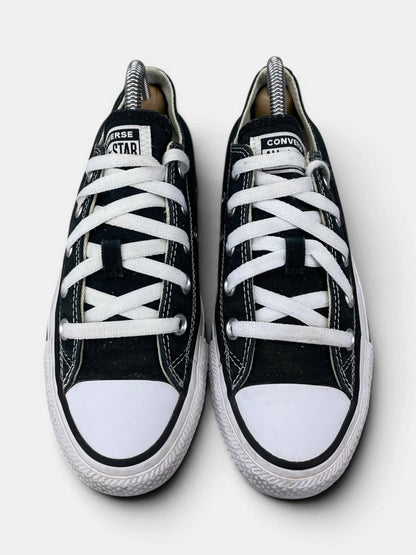 Converse Chuck Taylor All Star Black — buty sportowe damskie w bardzo dobrym stanie rozmiar 36.5, widok z góry