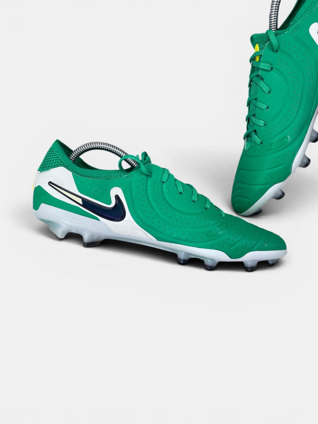 Nike TIEMPO LEGEND 10 ELITE LV8 Stadium Green — buty sportowe męskie w bardzo dobrym stanie rozmiar 44, wewnętrzny panel lewego buta