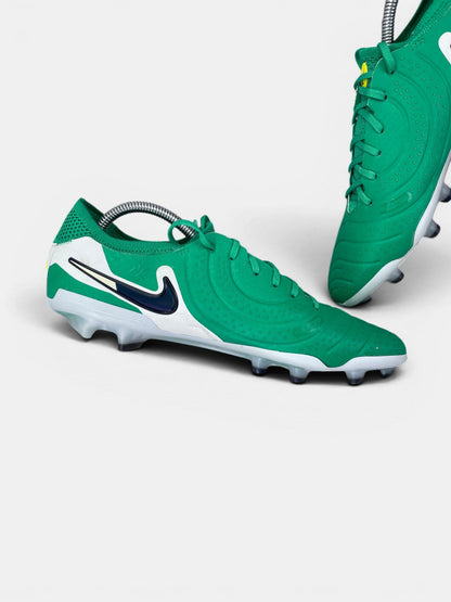 Nike TIEMPO LEGEND 10 ELITE LV8 Stadium Green — buty sportowe męskie w bardzo dobrym stanie rozmiar 44, wewnętrzny panel lewego buta