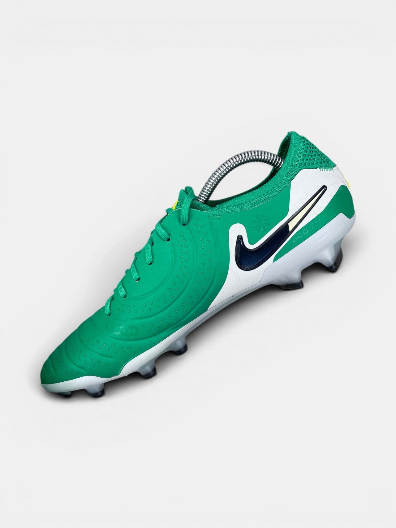 Nike TIEMPO LEGEND 10 ELITE LV8 Stadium Green — buty sportowe męskie w bardzo dobrym stanie rozmiar 44, wewnętrzny panel prawego buta