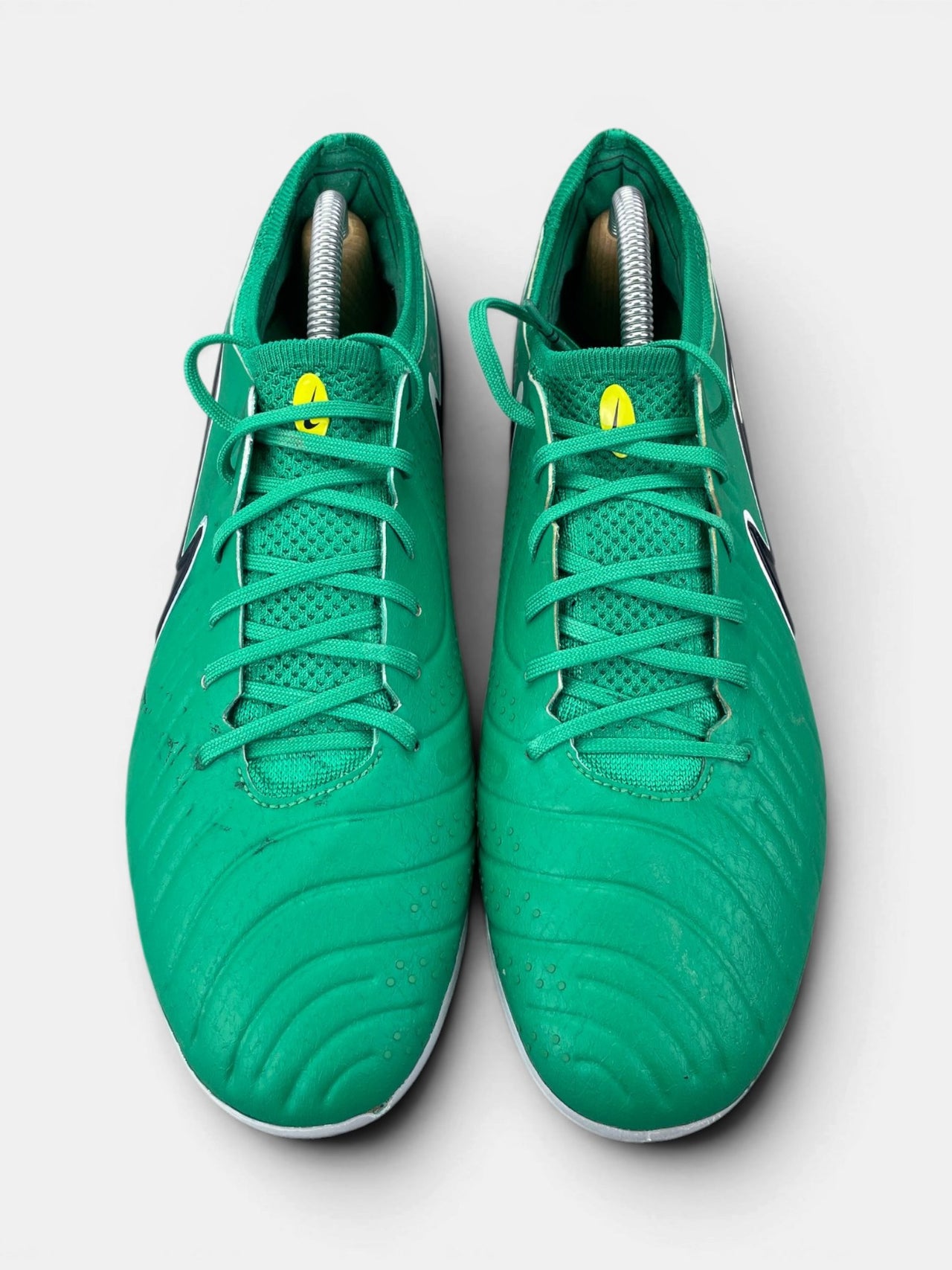 Nike TIEMPO LEGEND 10 ELITE LV8 Stadium Green — buty sportowe męskie w bardzo dobrym stanie rozmiar 44, widok z góry