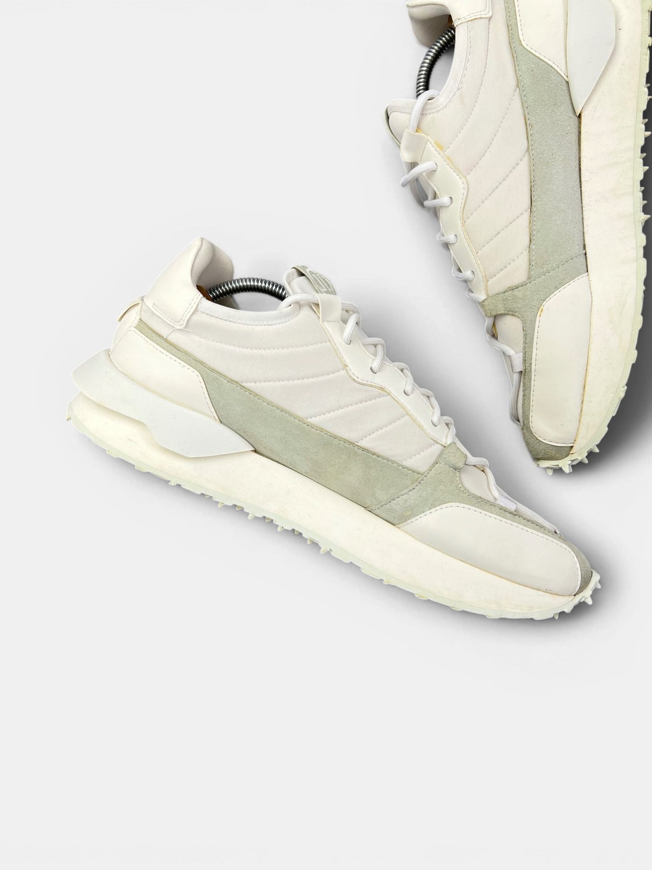 Leandro Lopes Sneakersy — buty sportowe męskie w bardzo dobrym stanie rozmiar 45, wewnętrzny panel lewego buta