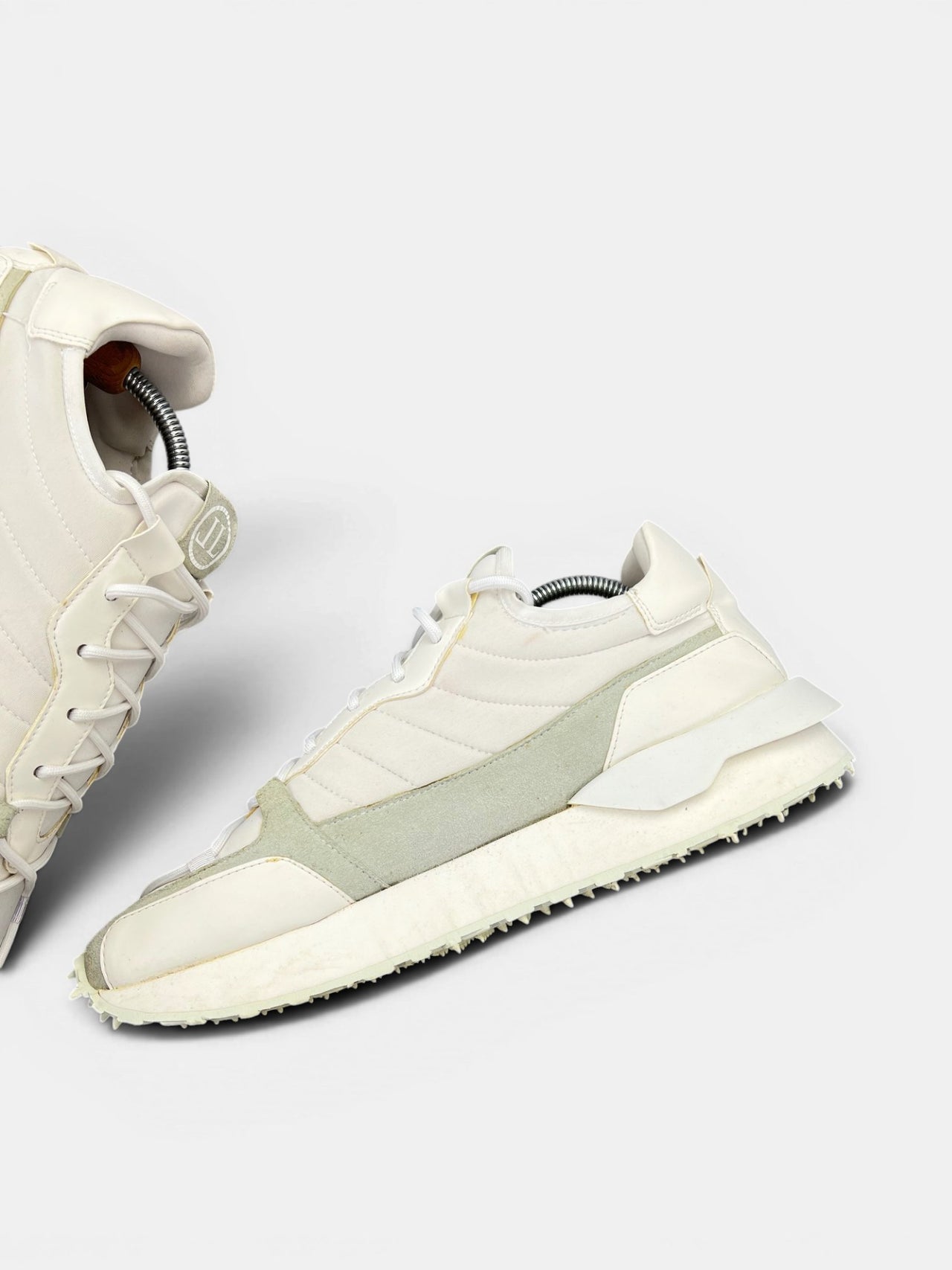 Leandro Lopes Sneakersy — buty sportowe męskie w bardzo dobrym stanie rozmiar 45, wewnętrzny panel prawego buta