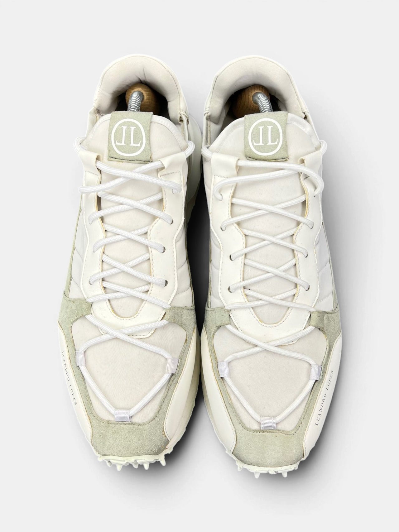 Leandro Lopes Sneakersy — buty sportowe męskie w bardzo dobrym stanie rozmiar 45, widok z góry