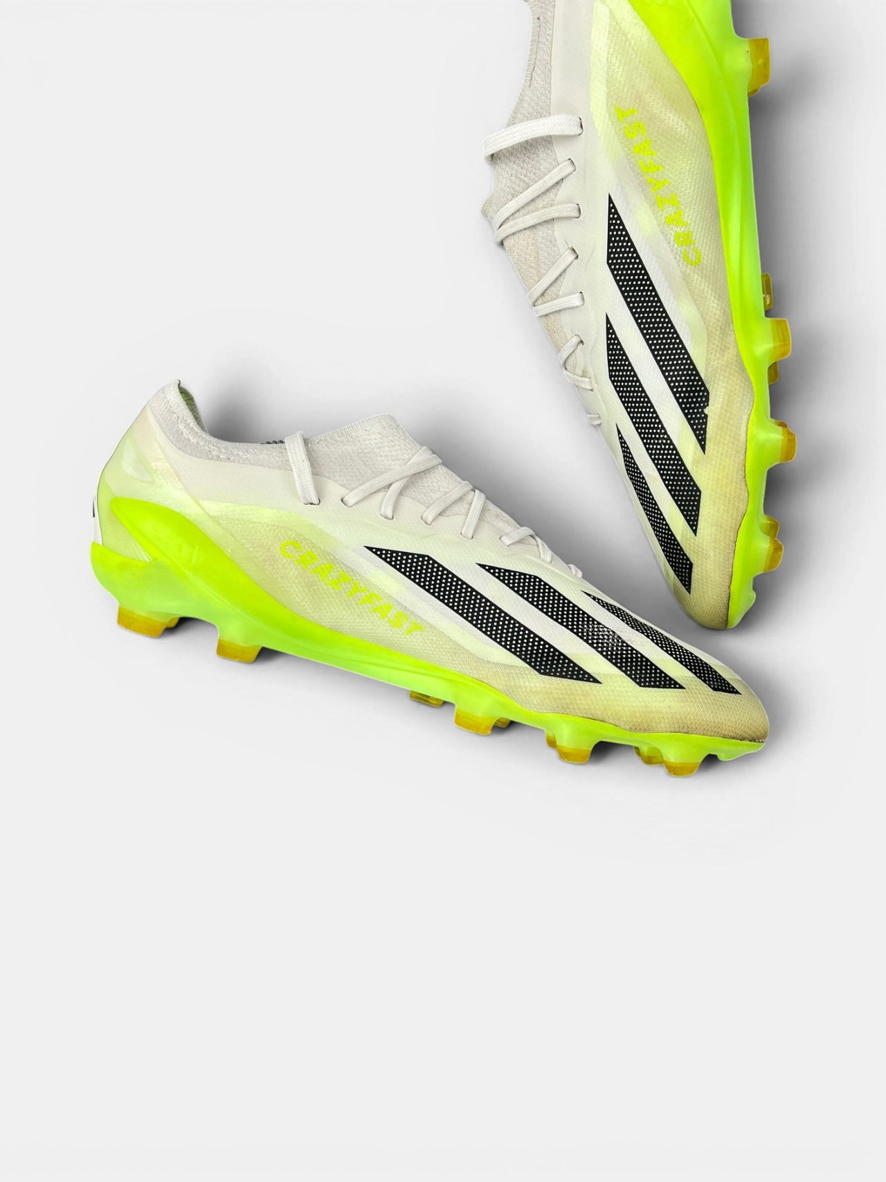 Adidas Crazyfast AG Crazyrush Pack — buty sportowe męskie w dobrym stanie rozmiar 42, wewnętrzny panel lewego buta