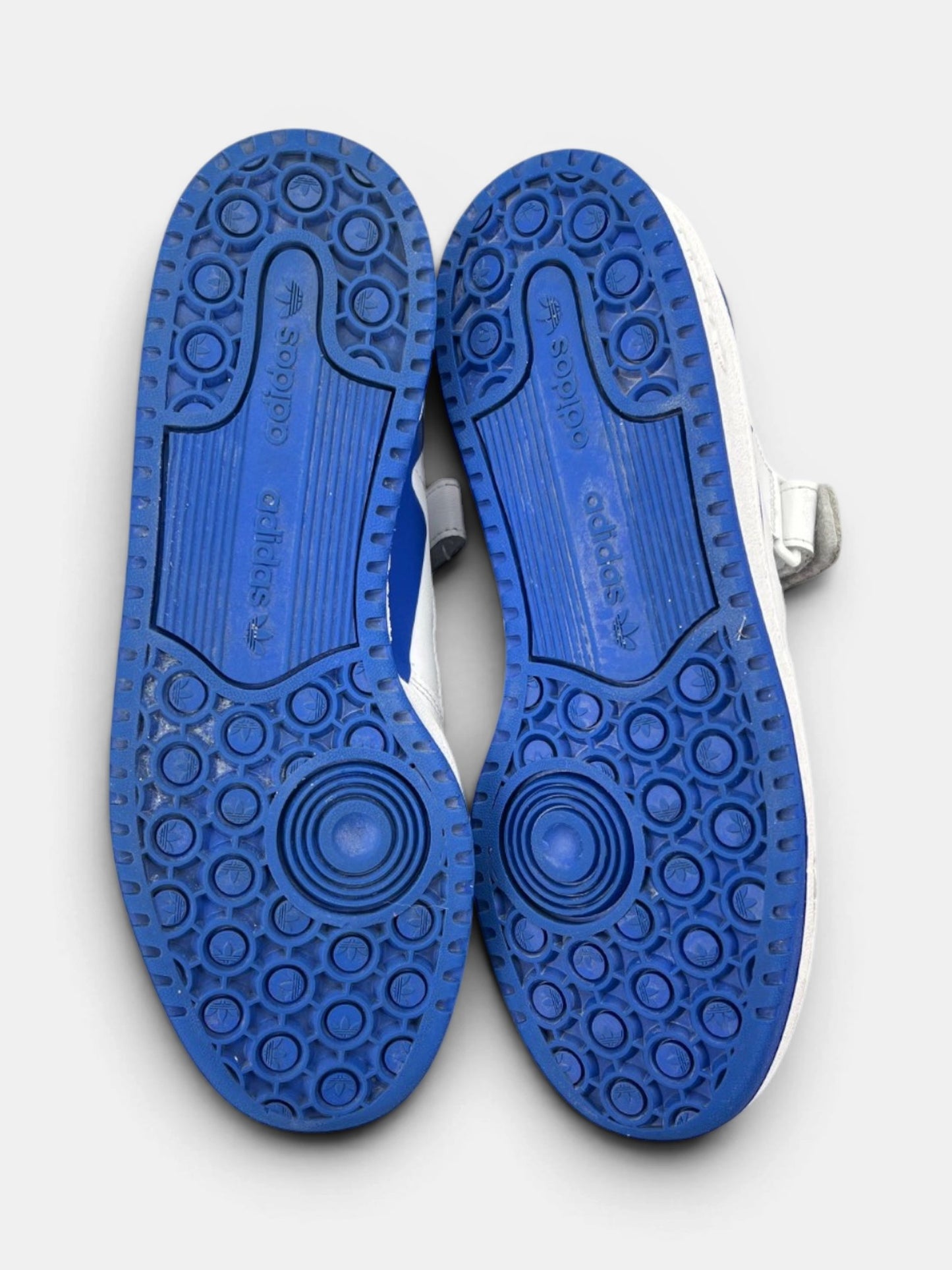 Adidas Forum Low White Royal Blue — buty sportowe męskie w bardzo dobrym stanie rozmiar 42, podeszwa