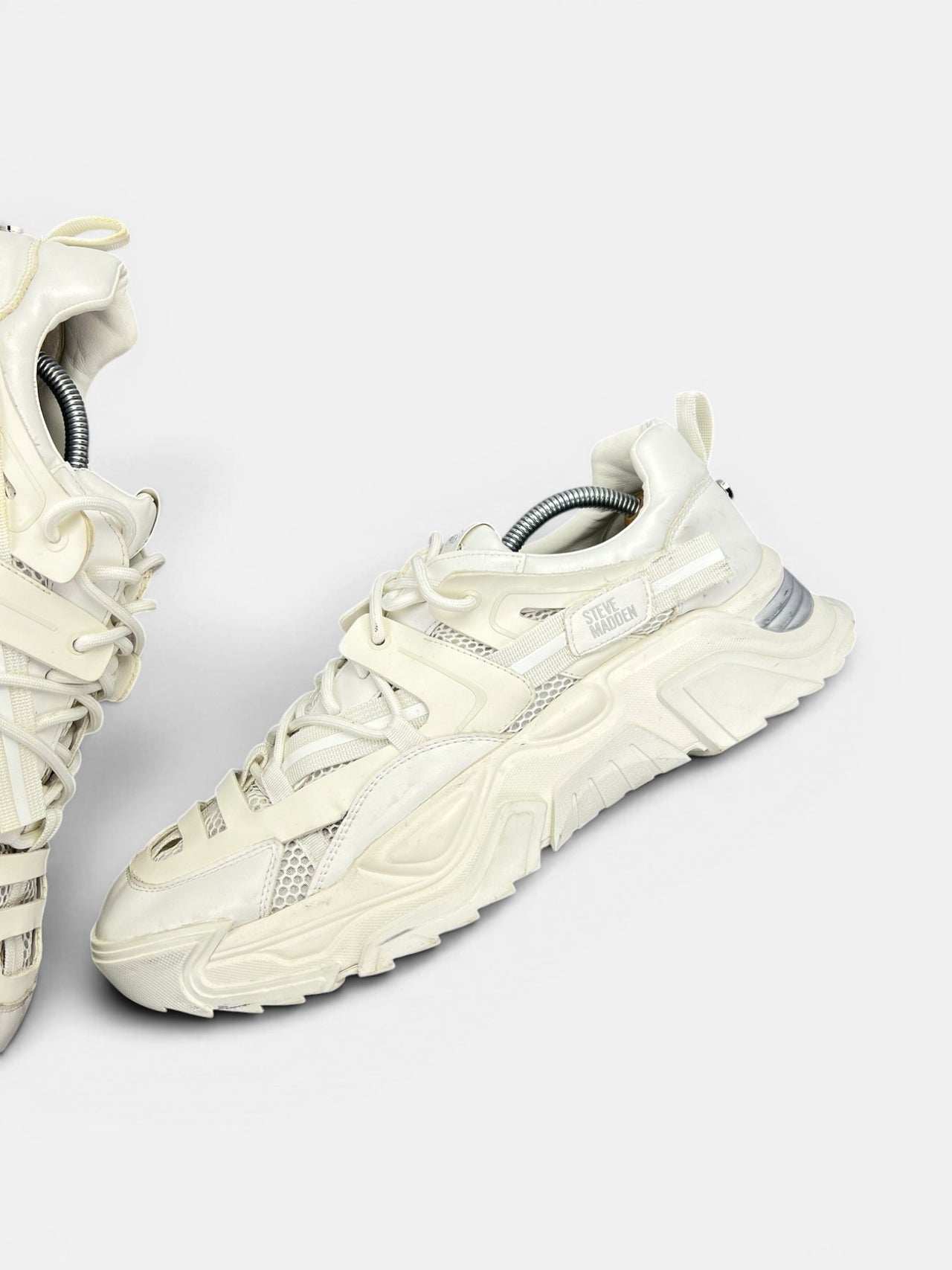 Steve Madden Kingdom-E — buty sportowe męskie w bardzo dobrym stanie rozmiar 45, zewnętrzny panel lewego buta