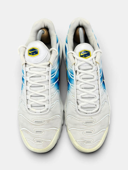 Nike Air Max Plus Spray Paint Swoosh — buty sportowe męskie w bardzo dobrym stanie rozmiar 43, widok z góry