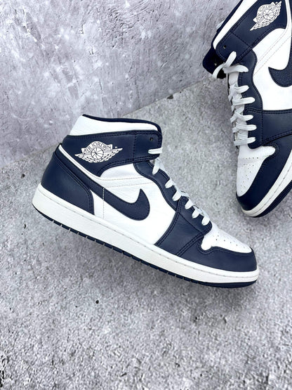 Jordan Air Jordan 1 Mid SE Obsidian - buty sportowe, zewnętrzny panel prawego buta