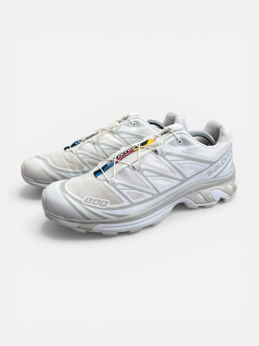 Salomon XT-6 White Lunar Rock - buty sportowe, widok z boku