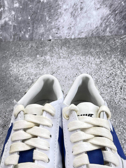 Nike Blazer Low '77 Jumbo White Old Royal - buty sportowe, zapiętki butów