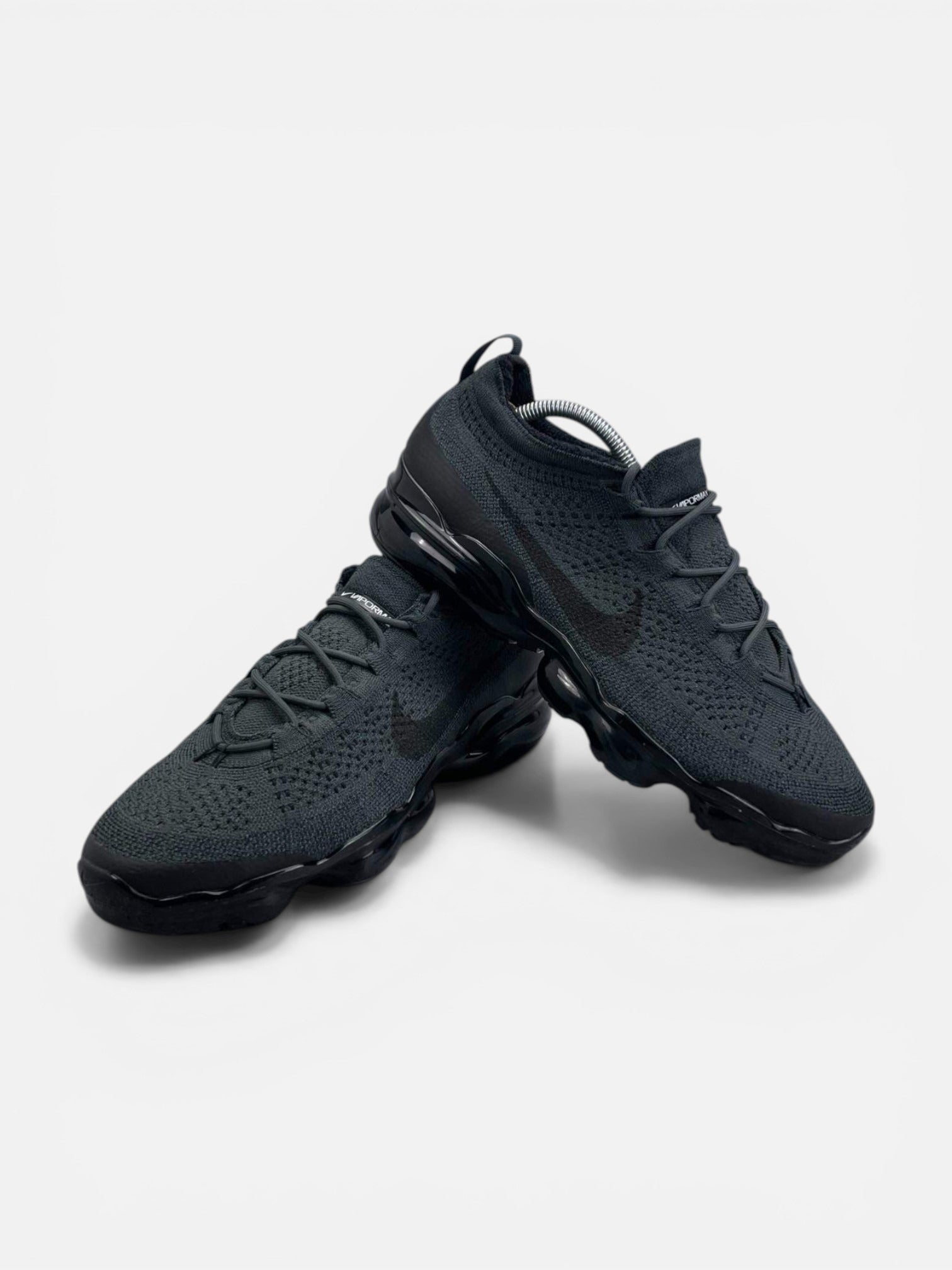 Nike Air VaporMax 2023 Flyknit Anthracite Black - buty sportowe, boczny profil
