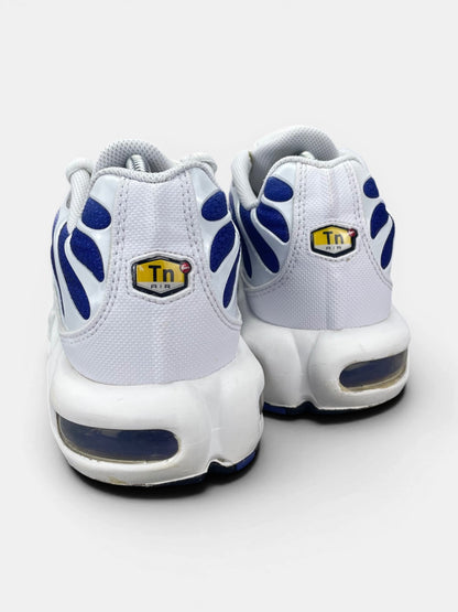 Nike Air Max Plus White Wild Grape — buty sportowe męskie w bardzo dobrym stanie rozmiar 43, widok z tyłu