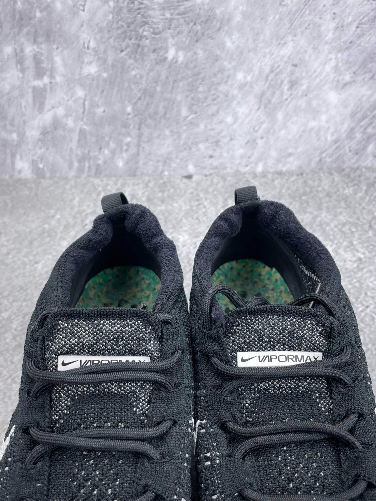 Nike Air VaporMax 2023 Flyknit Oreo - buty sportowe, zapiętki butów