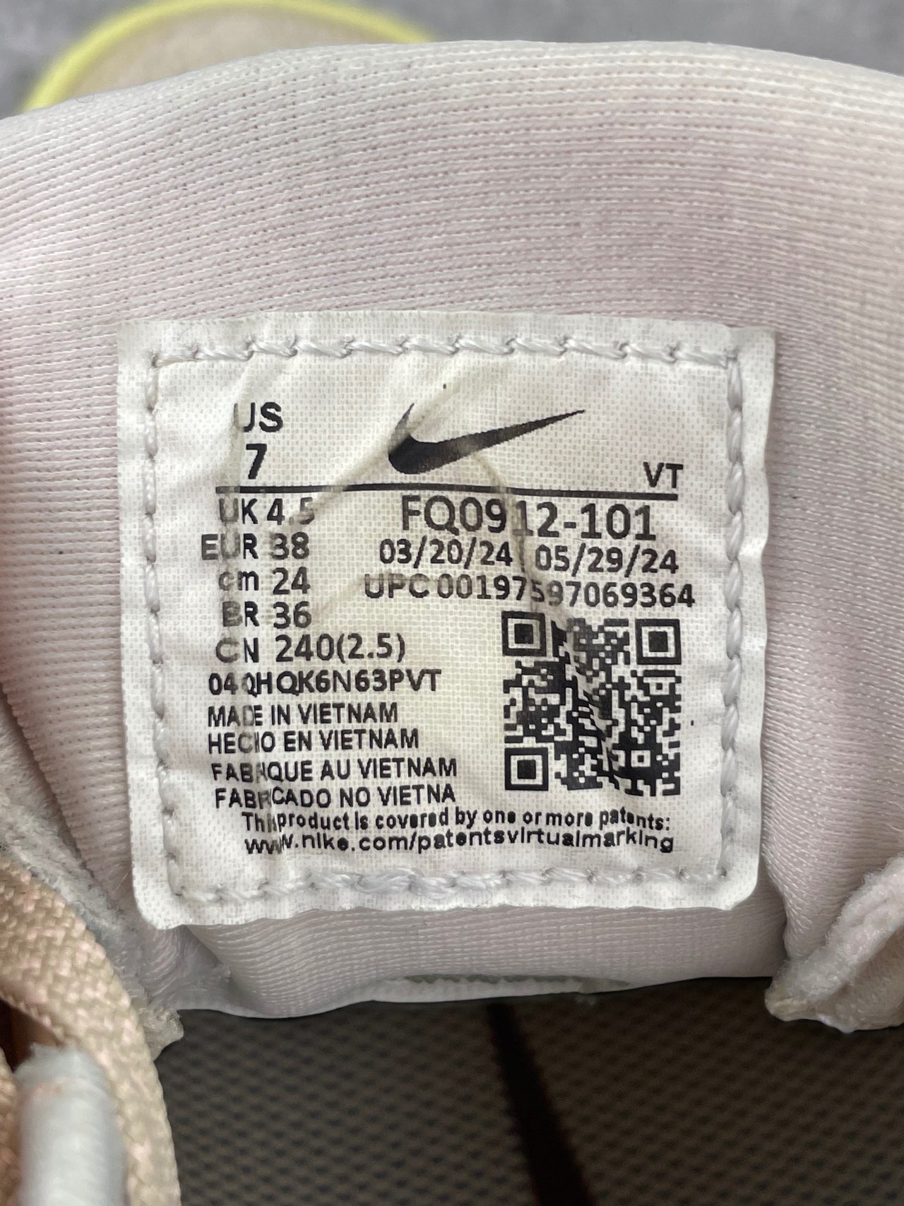 Nike Pegasus Trail 5 GORE-TEX — buty sportowe damskie w bardzo dobrym stanie rozmiar 38, opcjonalne zdjęcie 2