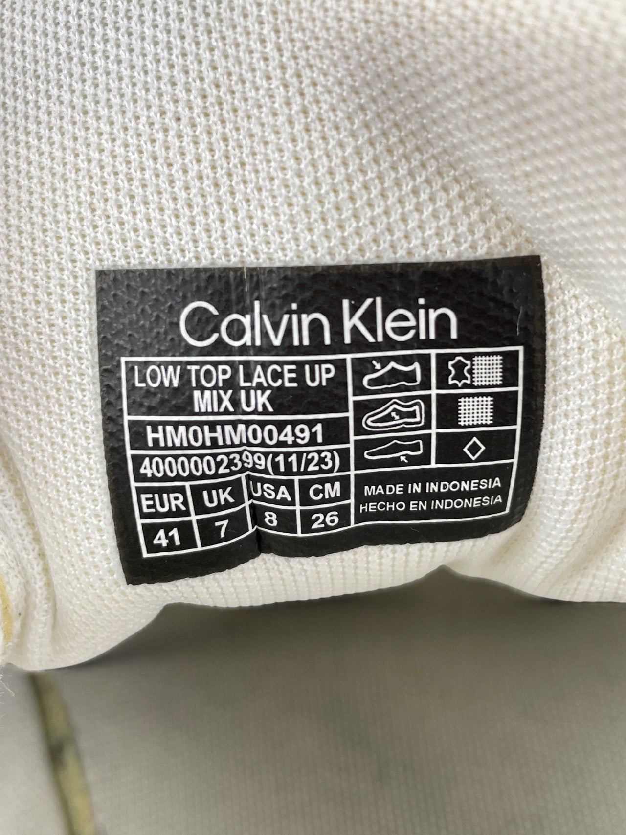 Calvin Klein Sneakers — buty sportowe męskie w bardzo dobrym stanie rozmiar 41, opcjonalne zdjęcie 2