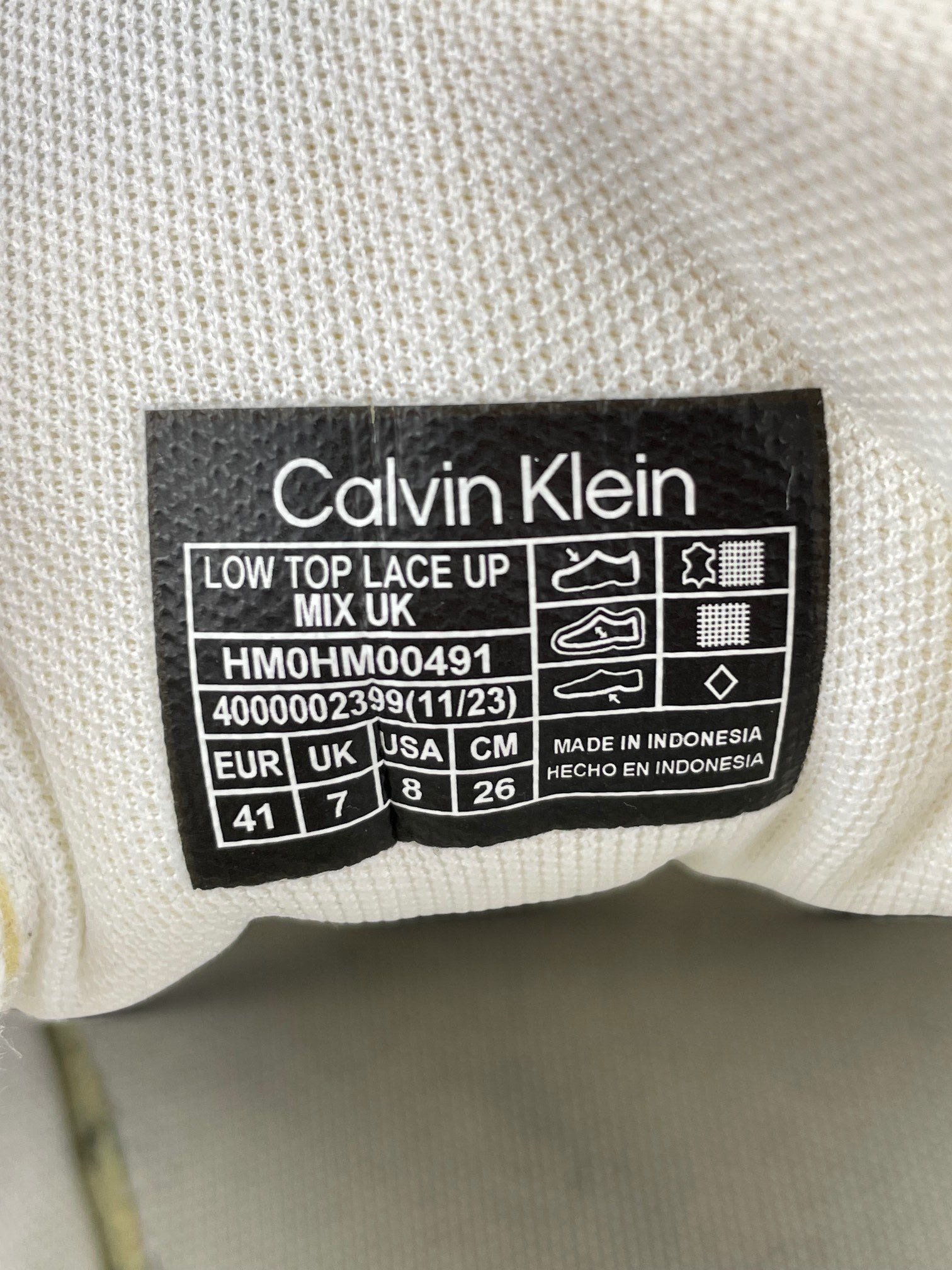 Calvin Klein Sneakers — buty sportowe męskie w bardzo dobrym stanie rozmiar 41, opcjonalne zdjęcie 2