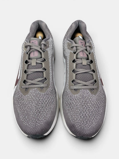 Nike Air Winflo 11 Cave Stone / Burgundy Crush — buty sportowe męskie w bardzo dobrym stanie rozmiar 47, widok z góry