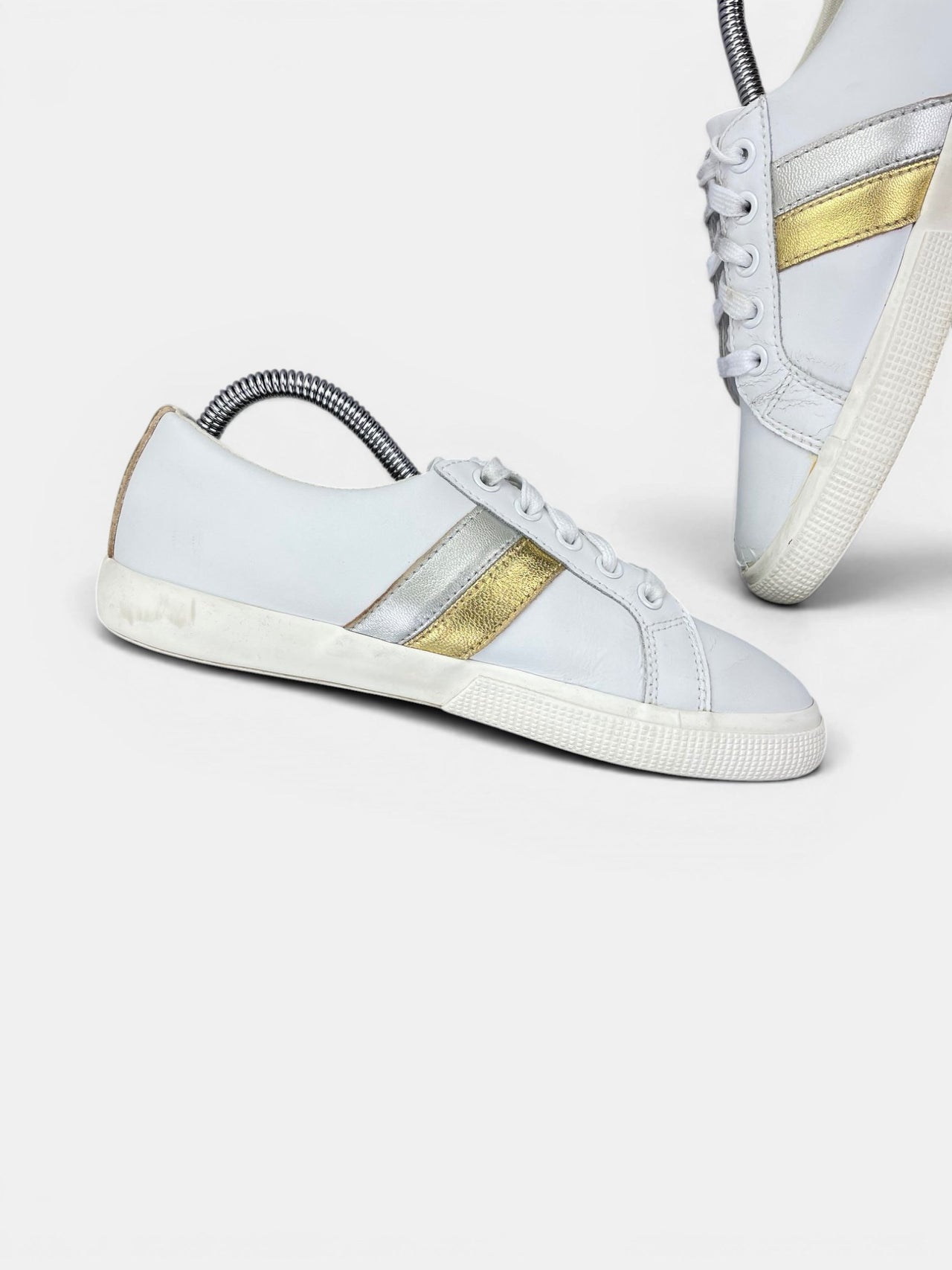 Lauren Ralph Lauren Janson II — buty sportowe damskie w bardzo dobrym stanie rozmiar 37, wewnętrzny panel lewego buta