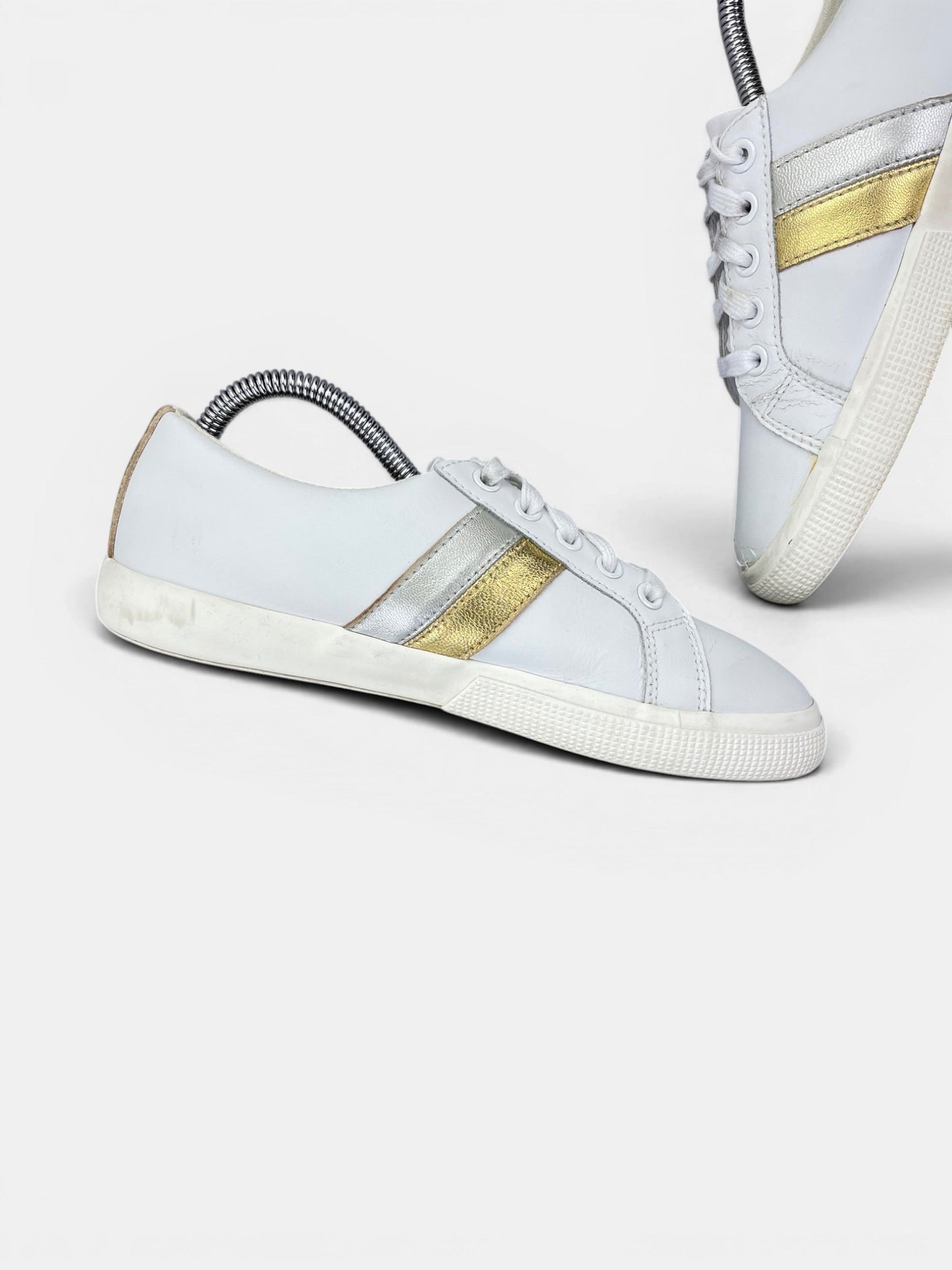 Lauren Ralph Lauren Janson II — buty sportowe damskie w bardzo dobrym stanie rozmiar 37, wewnętrzny panel lewego buta