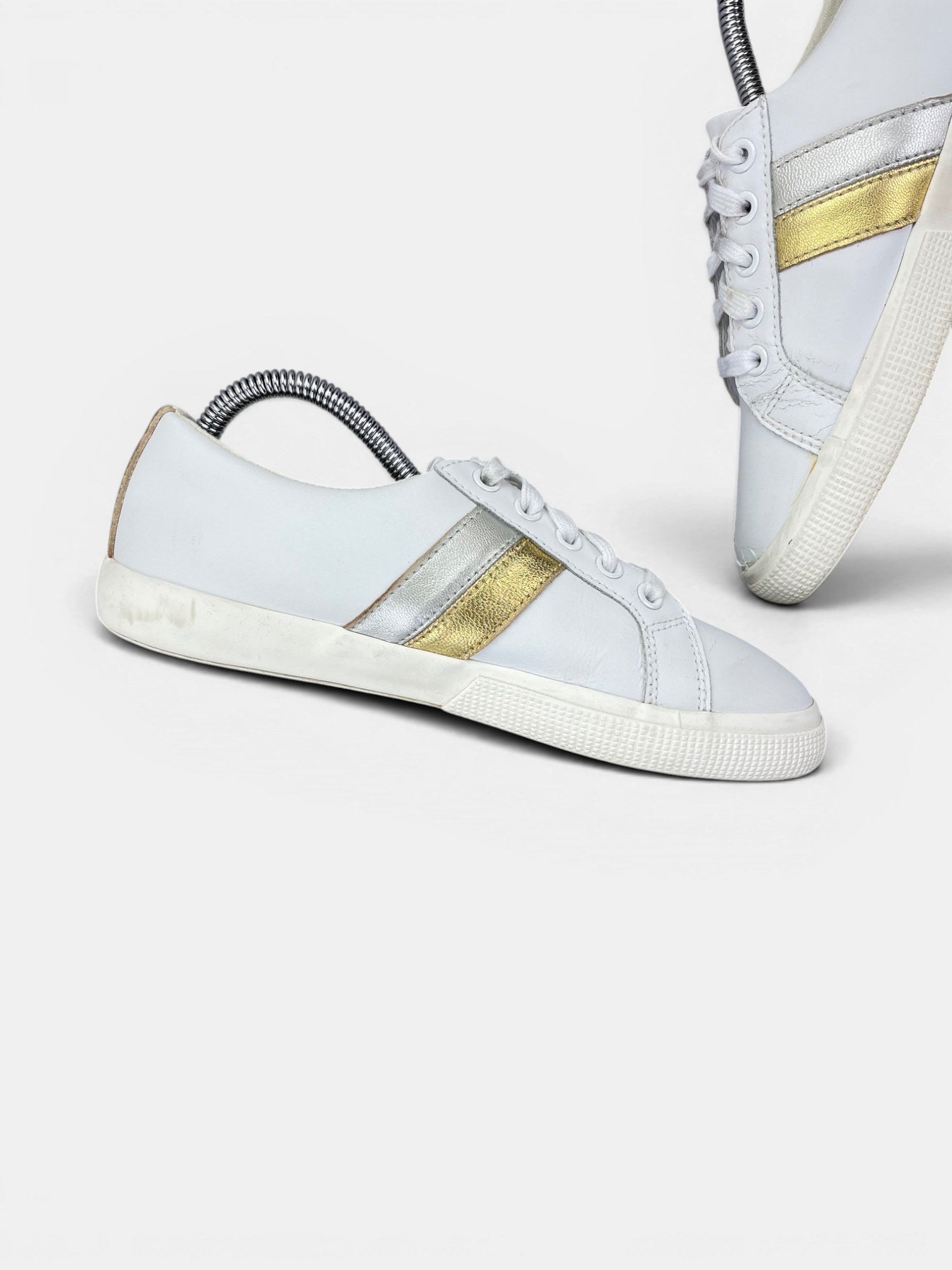 Lauren Ralph Lauren Janson II — buty sportowe damskie w bardzo dobrym stanie rozmiar 37, wewnętrzny panel lewego buta
