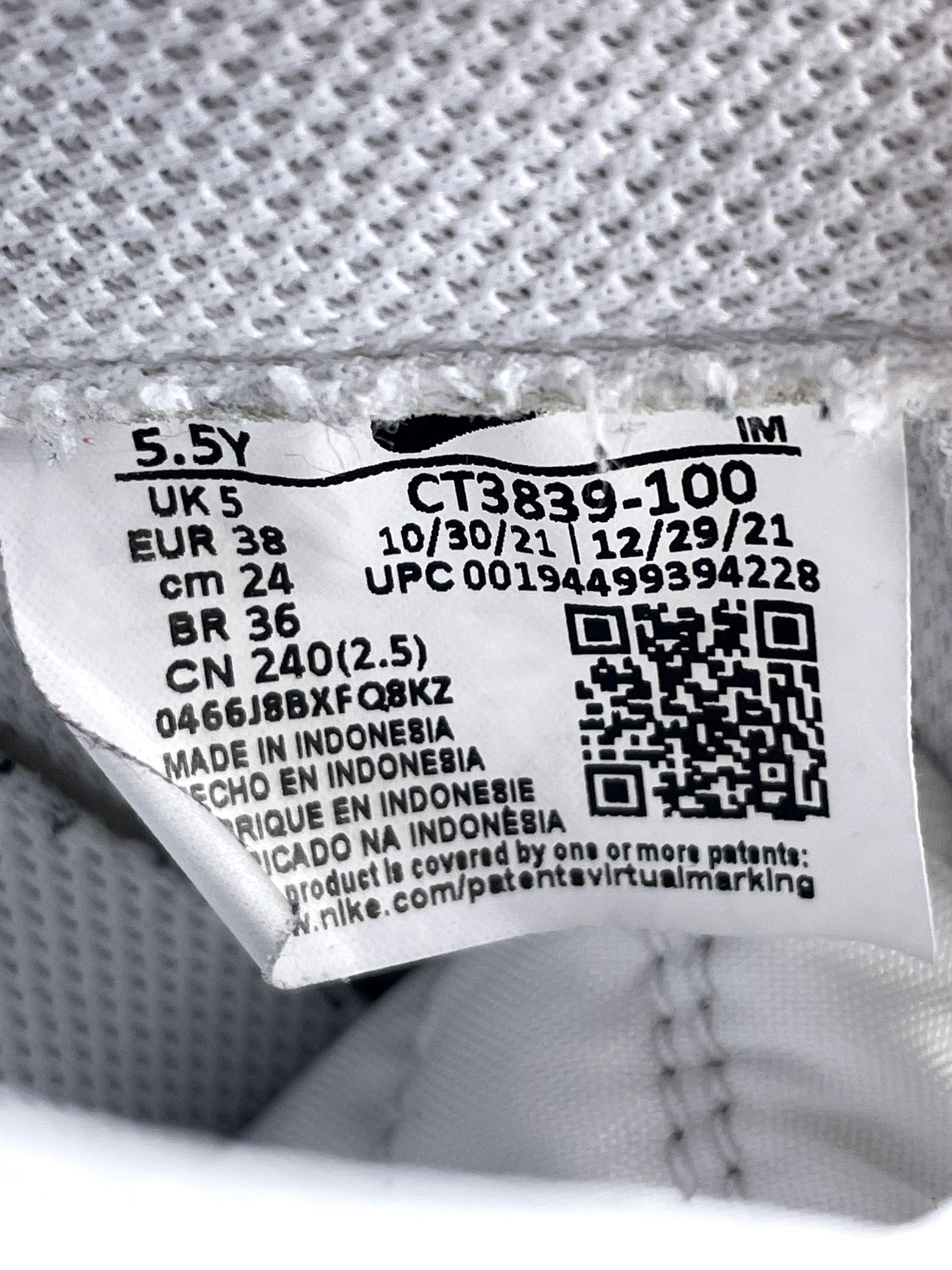 Nike Air Force 1 Low '07 White Black — buty sportowe damskie w bardzo dobrym stanie rozmiar 38, opcjonalne zdjęcie 2