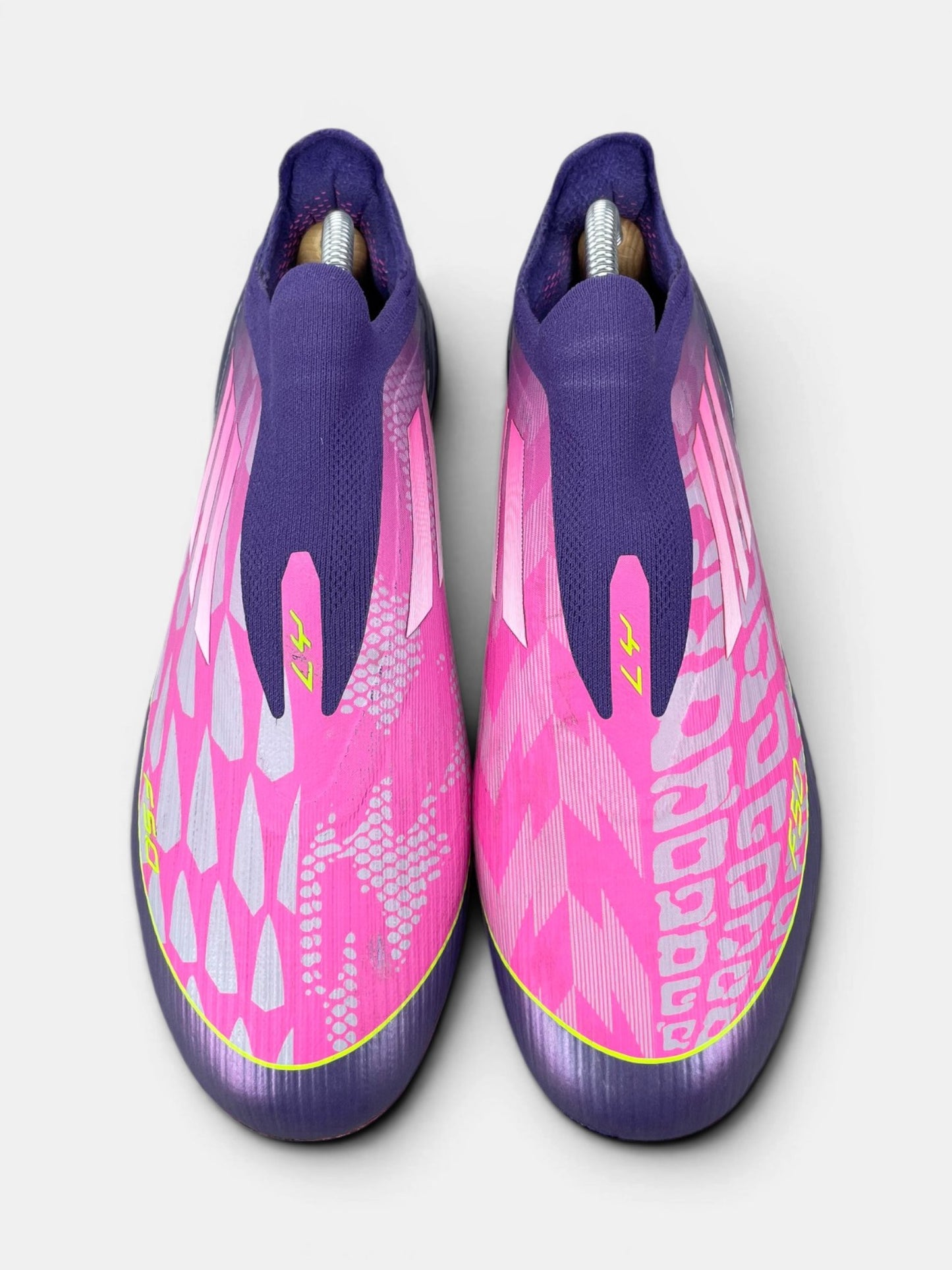 Adidas Lamine Yamal x F50 Elite — buty sportowe męskie w bardzo dobrym stanie rozmiar 43 1/3, zewnętrzny panel prawego buta