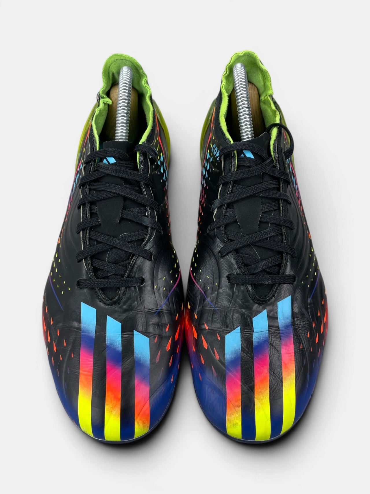 Adidas Copa Sense.1 FG Al Rihla Pack - Black — buty sportowe męskie w bardzo dobrym stanie rozmiar 40 2/3, zewnętrzny panel prawego buta