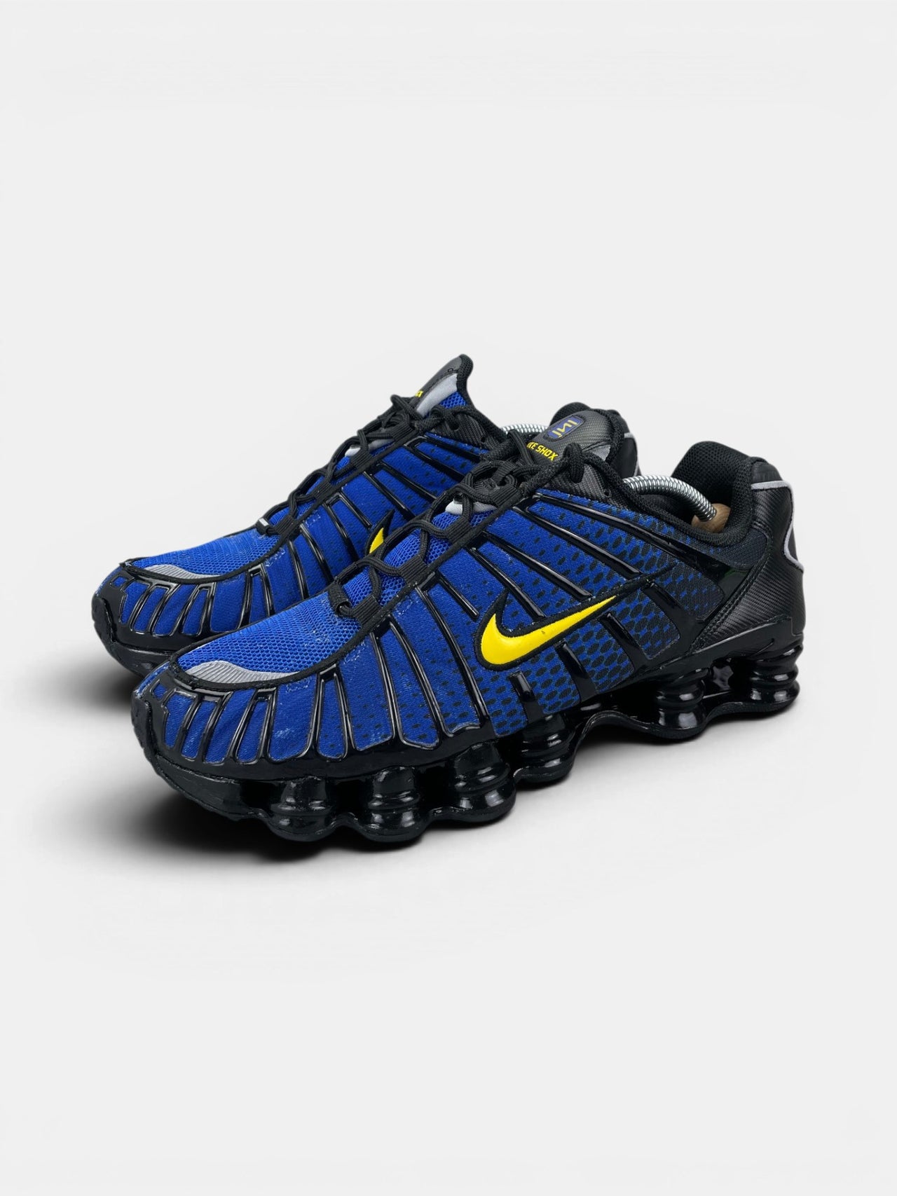 Nike Shox TL Lyon Blue — buty sportowe męskie w bardzo dobrym stanie rozmiar 45, widok z boku
