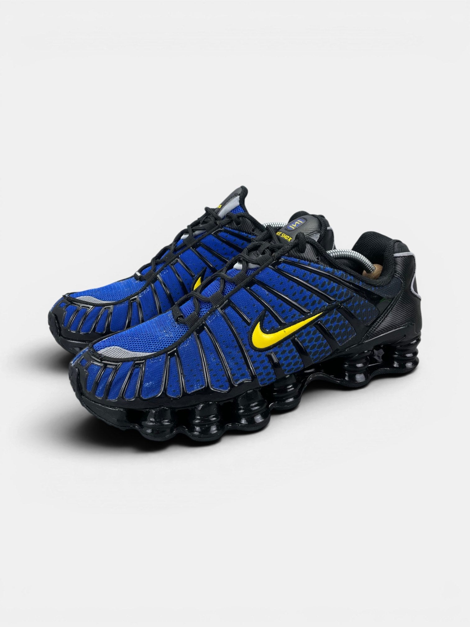 Nike Shox TL Lyon Blue — buty sportowe męskie w bardzo dobrym stanie rozmiar 45, widok z boku