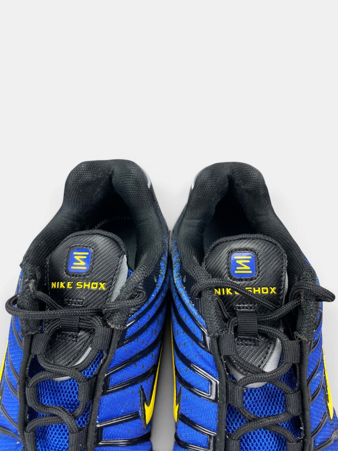 Nike Shox TL Lyon Blue — buty sportowe męskie w bardzo dobrym stanie rozmiar 45, zapiętki butów