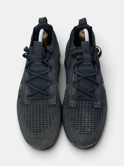 Nike Air VaporMax 2021 FK “Triple Black” Triple Black — buty sportowe męskie w bardzo dobrym stanie rozmiar 42, widok z góry