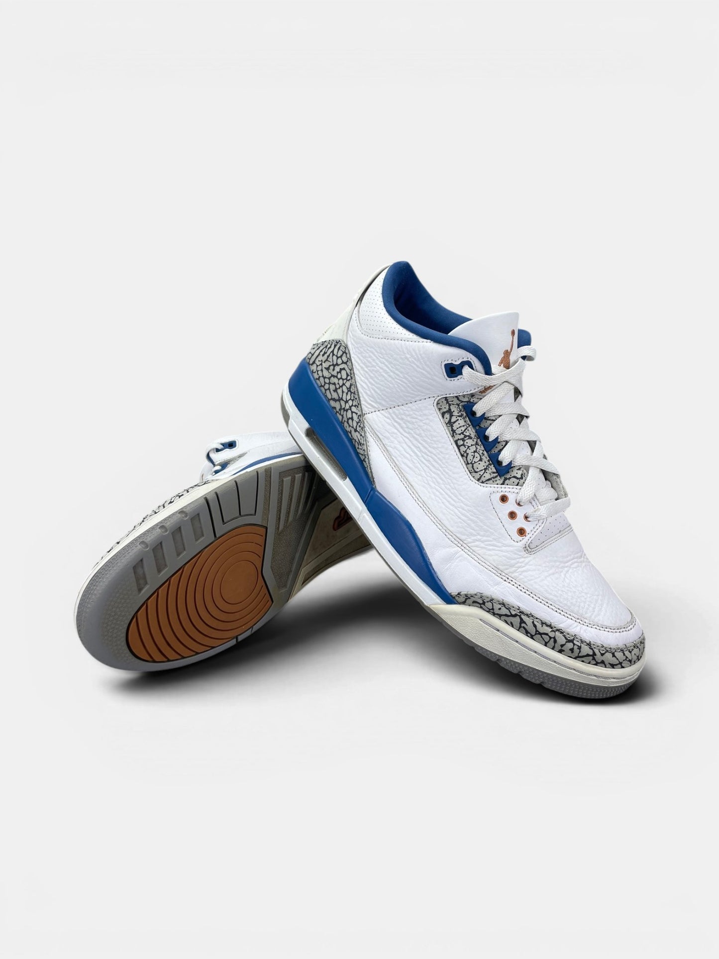 Nike Air Jordan 3 Wizards — buty sportowe męskie w bardzo dobrym stanie rozmiar 46, boczny profil