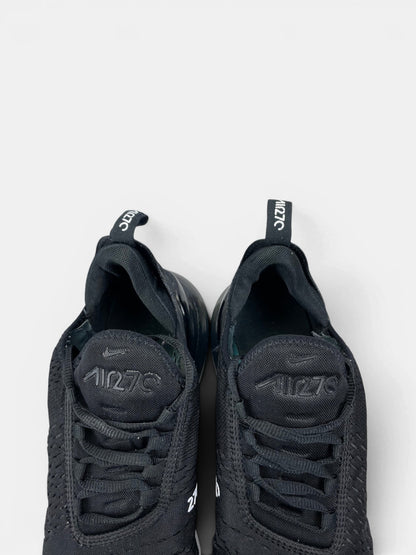 Nike Air Max 270 Black White — buty sportowe męskie w bardzo dobrym stanie rozmiar 43, zapiętki butów