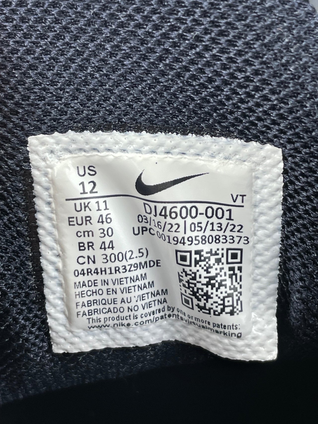 Nike Air Max Plus 3 Black White — buty sportowe męskie w bardzo dobrym stanie rozmiar 46, opcjonalne zdjęcie 2