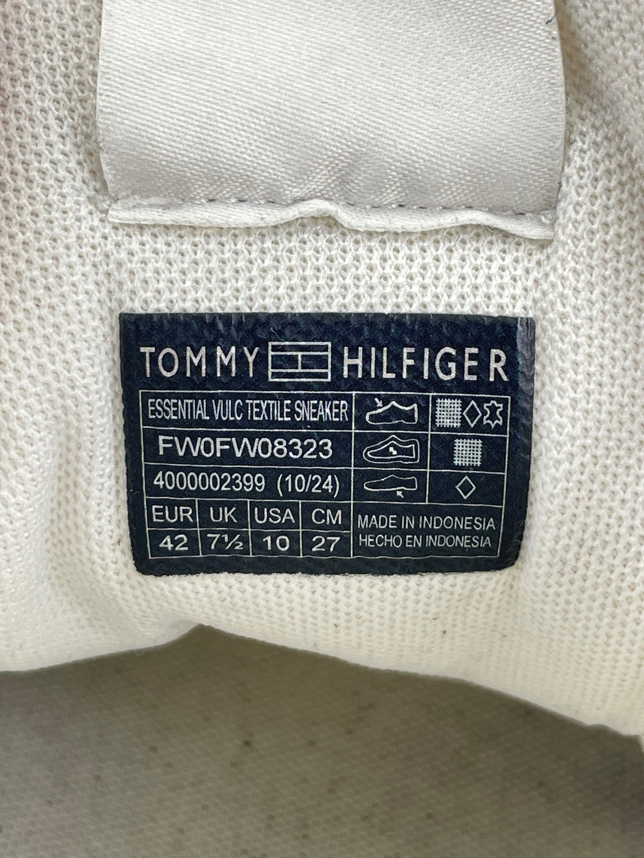 Tommy Hilfiger Sneakers — buty sportowe damskie w bardzo dobrym stanie rozmiar 42, opcjonalne zdjęcie 2