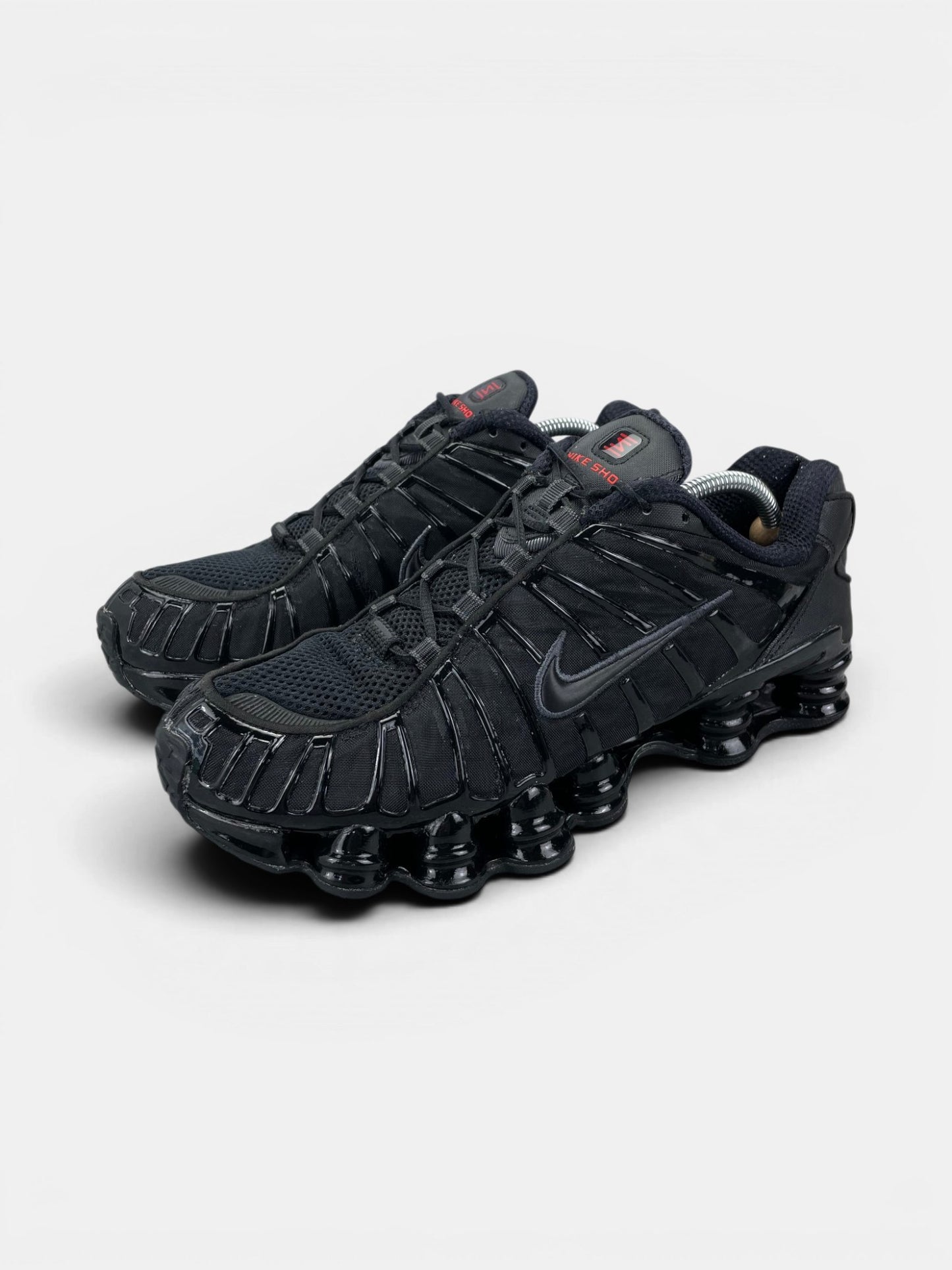 Nike Shox TL Metallic Hematite — buty sportowe męskie w bardzo dobrym stanie rozmiar 44, widok z boku