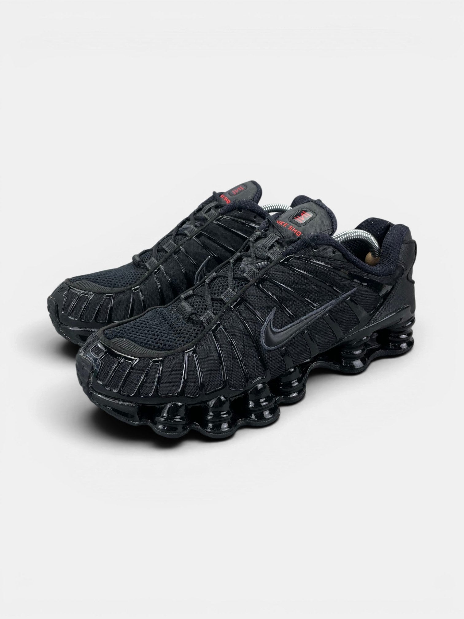 Nike Shox TL Metallic Hematite — buty sportowe męskie w bardzo dobrym stanie rozmiar 44, widok z boku