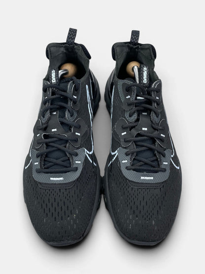 Nike React Vision Black Celestine Blue — buty sportowe męskie w bardzo dobrym stanie rozmiar 42, widok z góry
