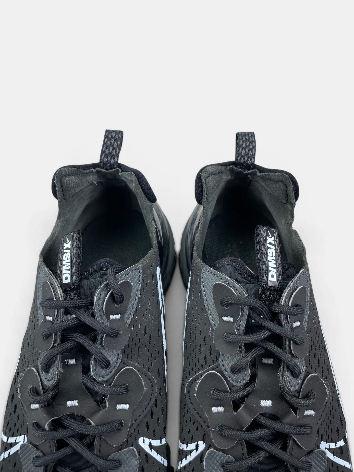 Nike React Vision Black Celestine Blue — buty sportowe męskie w bardzo dobrym stanie rozmiar 42, zapiętki butów