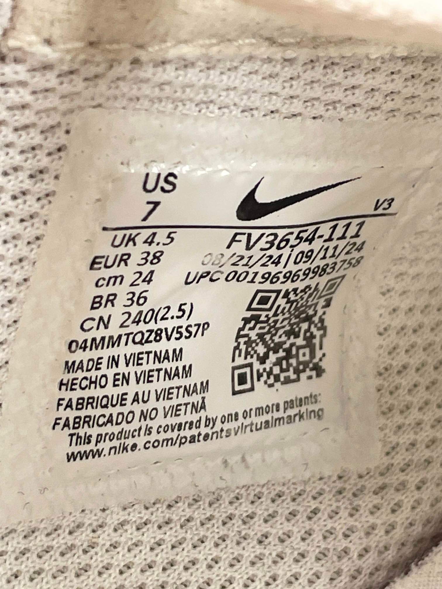 Nike Air Force 1 Low — buty sportowe damskie w bardzo dobrym stanie rozmiar 38, opcjonalne zdjęcie 2