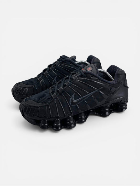 Nike Shox TL Metallic Hematite - buty sportowe, widok z boku