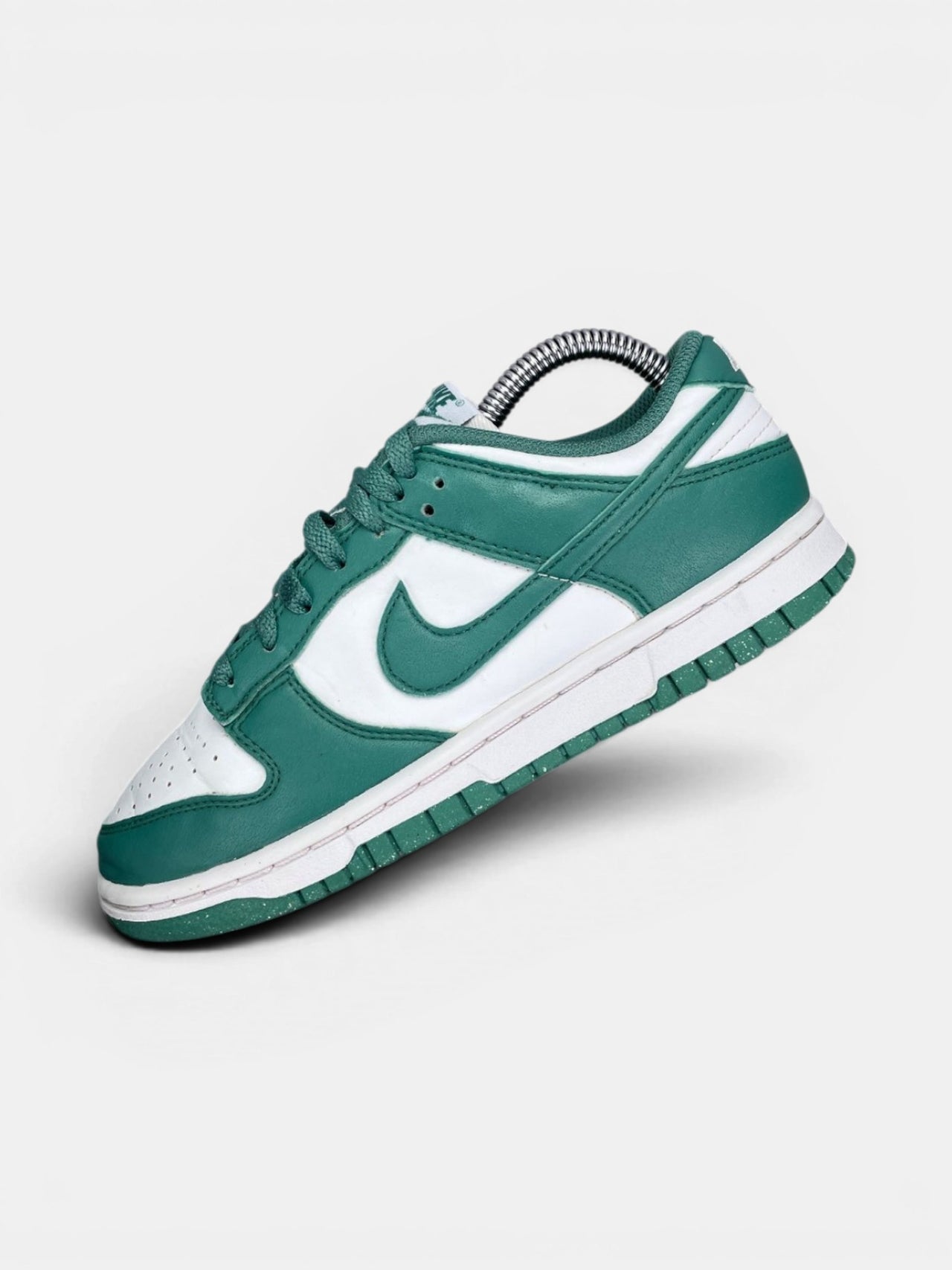 Nike Dunk Low Bicoastal — buty sportowe damskie w bardzo dobrym stanie rozmiar 36, widok z góry na wewnętrzną stronę butów