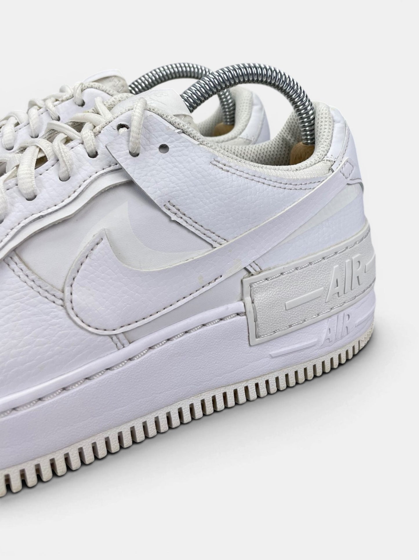 Nike Air Force 1 Shadow Triple White — buty sportowe damskie w bardzo dobrym stanie rozmiar 39, opcjonalne zdjęcie 1
