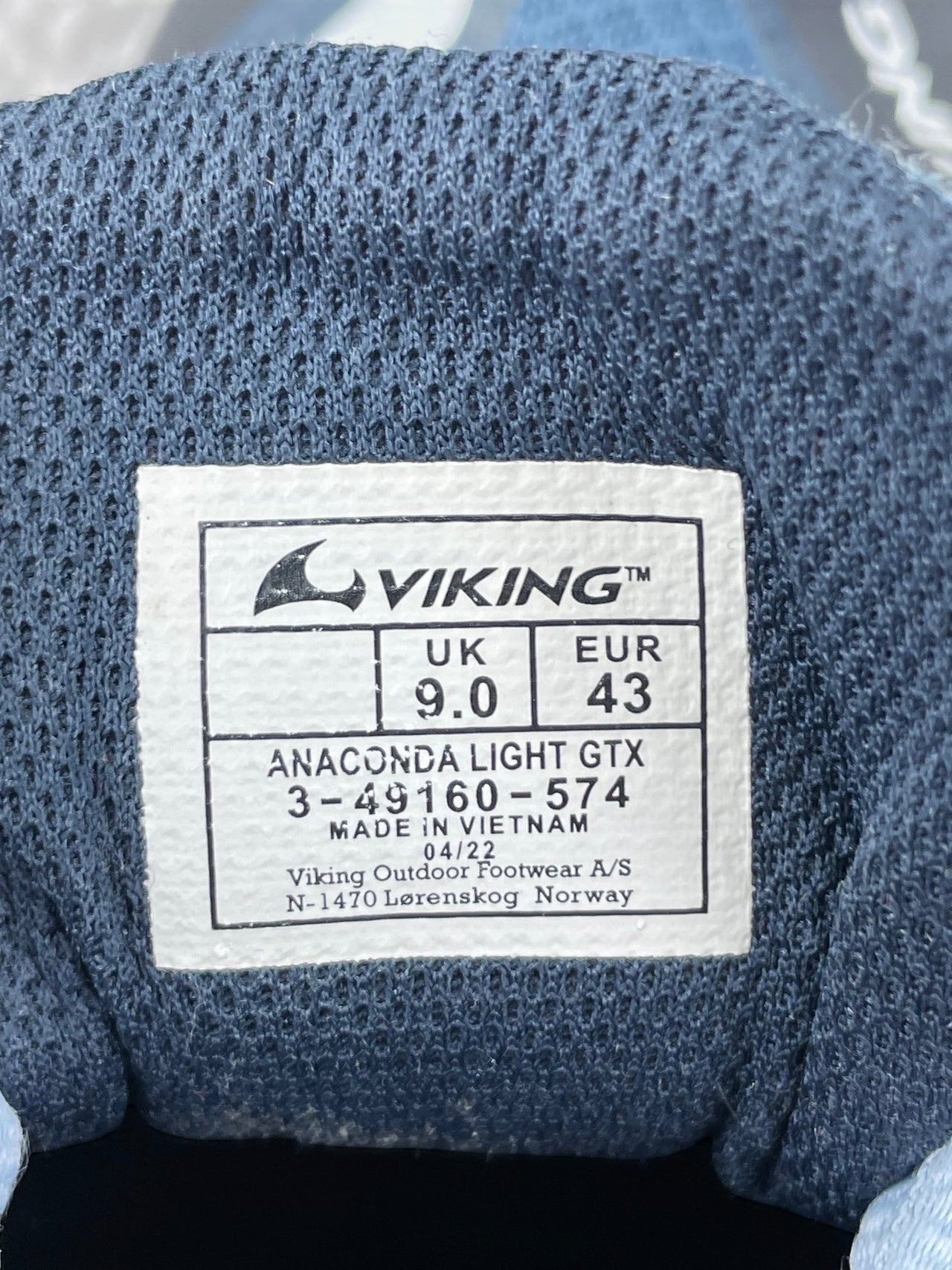 Viking Gore-Tex Trekking Shoes — trekkingi męskie w bardzo dobrym stanie rozmiar 43, opcjonalne zdjęcie 2