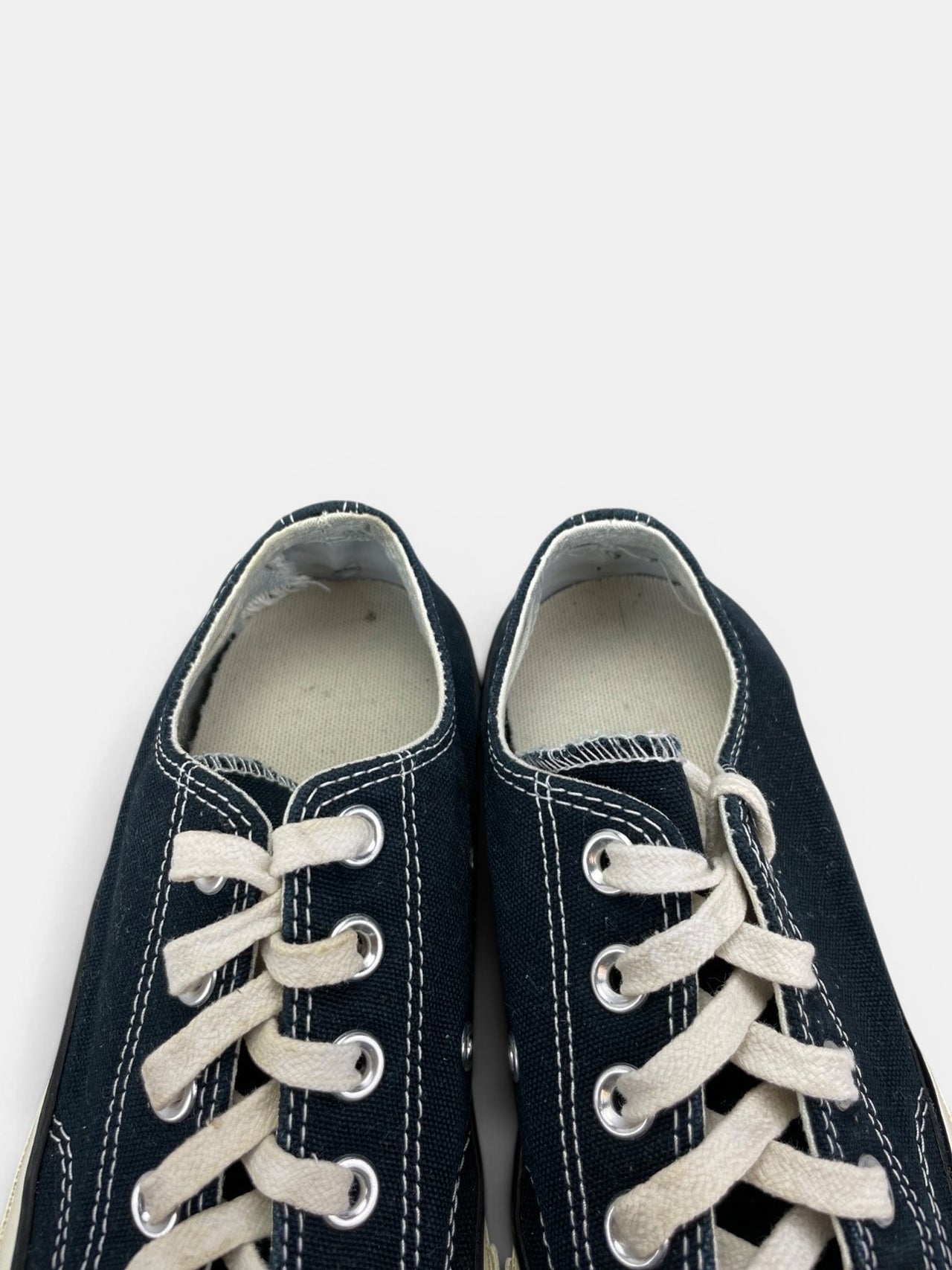 Converse Chuck Taylor All Star 70 Ox — buty sportowe damskie w bardzo dobrym stanie rozmiar 37.5, wewnętrzny panel prawego buta