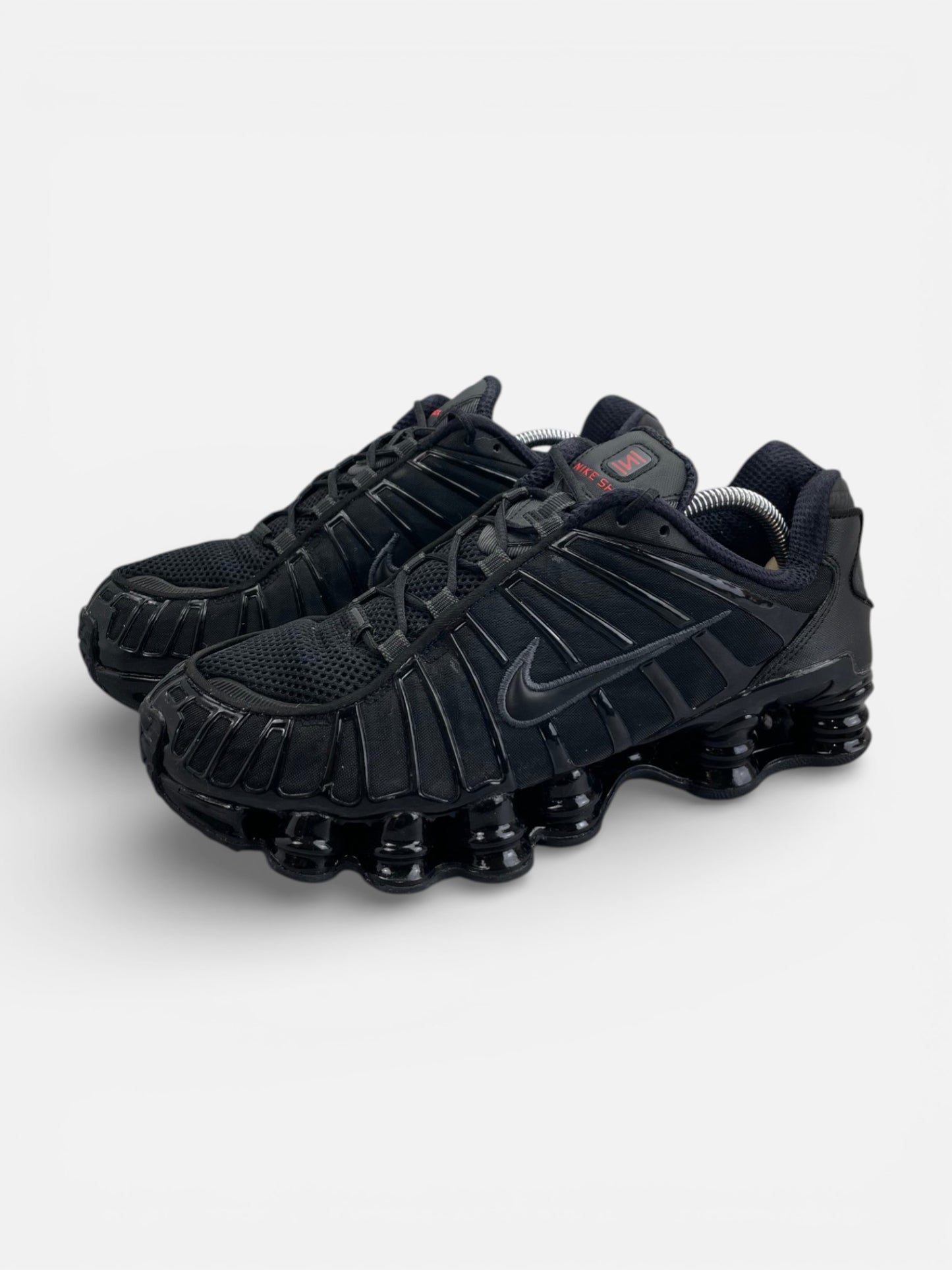 Nike Shox TL Metallic Hematite - buty sportowe, widok z boku