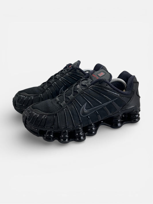 Nike Shox TL Metallic Hematite - buty sportowe, widok z boku